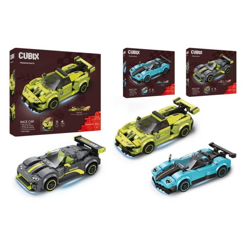 Σετ Κατασκευής Supercar με Ήχο & Φώτα - Cubix (42919)Σετ Κατασκευής Supercar με Ήχο & Φώτα - Cubix (42919)