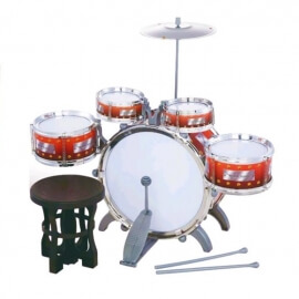 Σετ Ντραμς με 5 Τύμπανα & Σκαμπό (005.2008E)Σετ Ντραμς με 5 Τύμπανα & Σκαμπό (005.2008E)