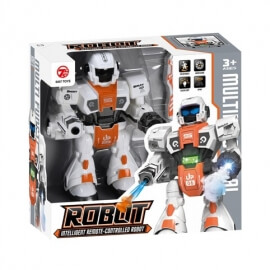 Τηλ/νο Ρομπότ με Καπνό και Βέλη (005.606-38)Τηλ/νο Ρομπότ με Καπνό και Βέλη (005.606-38)