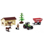 Σετ Φάρμας 7 τμχ με Αγροικία και Τρακτέρ (005.550-27Κ)