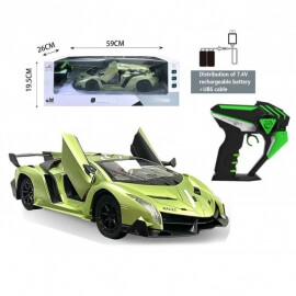 Τηλεκατευθυνόμενο Αυτοκίνητο 1/8 Επαναφορτιζόμενο Πράσινο (008.911-768A)Τηλεκατευθυνόμενο Αυτοκίνητο 1/8 Επαναφορτιζόμενο Πράσινο (008.911-768A)