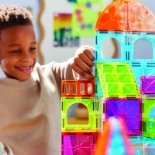 Magna-Tiles Μαγνητικό Παιχνίδι 110τμχ "City Center" (251110CC)