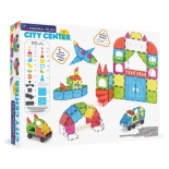 Magna-Tiles Μαγνητικό Παιχνίδι 110τμχ "City Center" (251110CC)