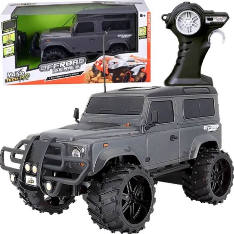 Τηλε/νο Maisto 1:16 Off Road-Land Rover Defender Ανθρακί (82705GY)Τηλε/νο Maisto 1:16 Off Road-Land Rover Defender Ανθρακί (82705GY)