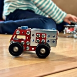 Eitech Μεταλλική Κατασκευή με Βίδες - Πυροσβεστικό Όχημα & Ελικόπτερο (190κομ)