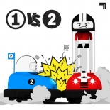 Τηλεκατευθυνόμενα Οχήματα Bumper Road Rage (1240000481)