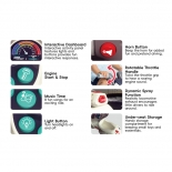 Παιδική Mοτοσυκλέτα Ride On με Φως & Ήχους - Hola (8956)