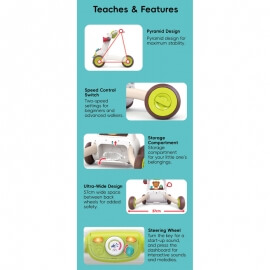 Βρεφική Περπατούρα με Φως & Ήχους - Hola (E8997)