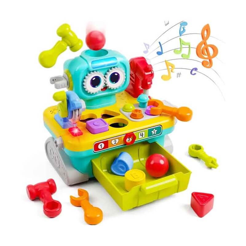 Παγκός Εργασίας - Ρομπότ με Εργαλεία, Ήχους & Φως - Hola (HA8975)Παγκός Εργασίας - Ρομπότ με Εργαλεία, Ήχους & Φως - Hola (HA8975)