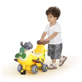 Περπατούρα Αεροπλάνο 4σε1 με Ήχους - Hola (HE9983)