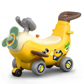 Περπατούρα Αεροπλάνο 4σε1 με Ήχους - Hola (HE9983)