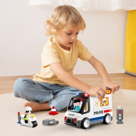 Εκπαιδευτικό Αστυνομικό Αυτοκίνητο - Hola (HE9985)