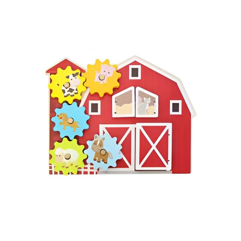 Ξύλινος Πίνακας Δραστηριοτήτων "Αγρόκτημα" - Spielmaus (41513071A)