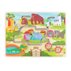 Ξύλινο Παιχνίδι Λαβύρινθος "Αγρόκτημα" - Spielmaus (60150869A)