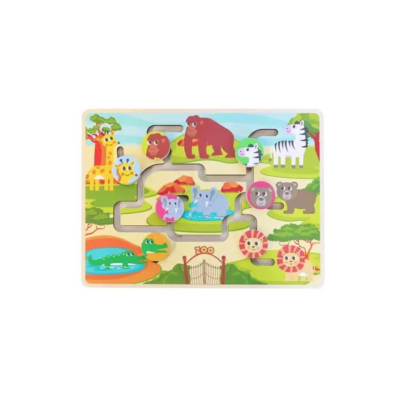 Ξύλινο Παιχνίδι Λαβύρινθος "Αγρόκτημα" - Spielmaus (60150869A)