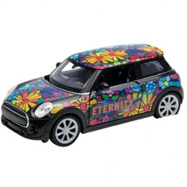 Mini Cooper Hatch με Pullback Κίνηση - Goki (12399A)