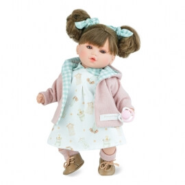 Κούκλα Petite Pique 40 εκ με Ήχο - Marina & Pau (427)