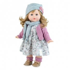 Κούκλα Tina Violet 42 εκ - Marina & Pau (625)