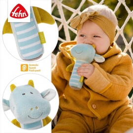 Κουδουνίστρα Μικρός Δράκος από μαλακό Υλικό - Fehn (065053)