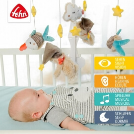 Μουσικό Περιστρεφόμενο Αρκουδάκι Bruno - Fehn (060249)