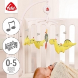 Μουσικό Περιστρεφόμενο Παιχνίδι - Μόμπιλε Happy Dino - Fehn (051063)