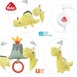 Μουσικό Περιστρεφόμενο Παιχνίδι - Μόμπιλε Happy Dino - Fehn (051063)