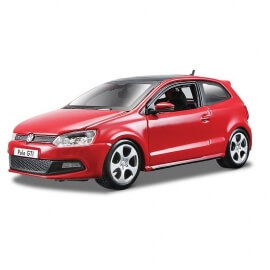 Bburago 1:24 Volkswagen Polo GTI κόκκινο