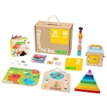Κουτί Εκπαιδευτικών Παιχνιδιών Montessori 36+ μηνών - Tooky Toy (TK755)