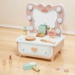 Ξύλινο Μπουντουάρ - Τουαλέτα με Φως - Tooky Toy (TP528)