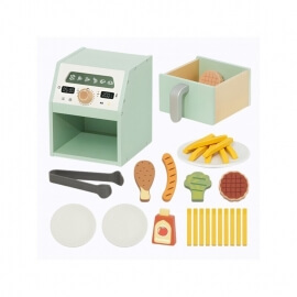Ξύλινο Air Fryer με Αξεσουάρ - Tooky Toy (TP534)