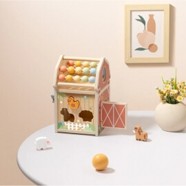 Ξύλινο Εκπαιδευτικό Παιχνίδι "Φάρμα" - Tooky Toy (TP538)