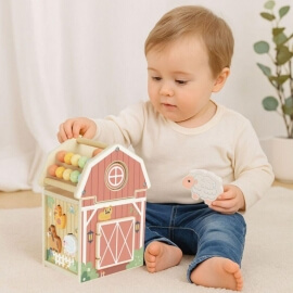Ξύλινο Εκπαιδευτικό Παιχνίδι "Φάρμα" - Tooky Toy (TP538)Ξύλινο Εκπαιδευτικό Παιχνίδι "Φάρμα" - Tooky Toy (TP538)