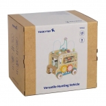 Ξύλινο Εκπαιδευτικό Όχημα Δραστηριοτήτων - Tooky Toy (TP542)