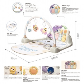 Βρεφικό Γυμναστήριο - Χαλάκι Δραστηριοτήτων - Hola (HE898900N)Βρεφικό Γυμναστήριο - Χαλάκι Δραστηριοτήτων - Hola (HE898900N)