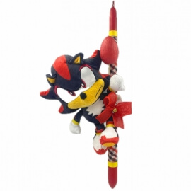Χειροποίητη Πασχαλινή Λαμπάδα Σόνικ (Sonic) Shadow 24εκ (26.37)