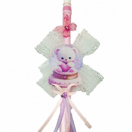 Η Πρώτη μου Λαμπάδα Αρκουδάκι με Πεταλούδα (26.47)