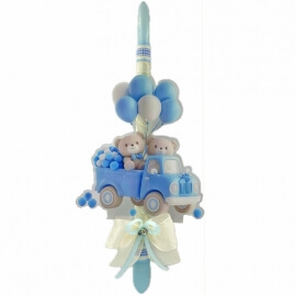 Η Πρώτη μου Λαμπάδα Αρκουδάκια με Μπαλόνια (26.49)