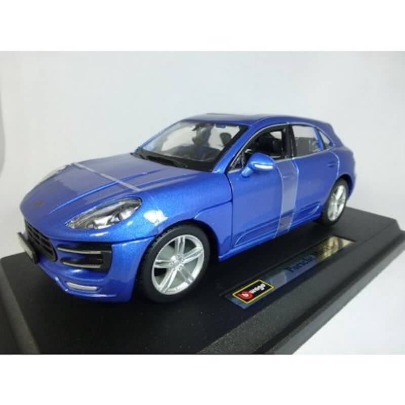 Bburago 1:24 Porsche Macan μπλεBburago 1:24 Porsche Macan μπλε