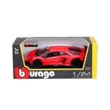 Bburago 1:24 Lamborghini Aventador LP750-4SV Πορτοκαλί