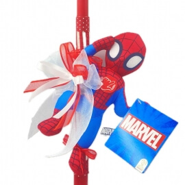 Χειροποίητη Πασχαλινή Λαμπάδα Σπάιντερμαν (Spiderman) 20εκ με Ήχο (26.66)