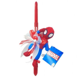 Χειροποίητη Πασχαλινή Λαμπάδα Σπάιντερμαν (Spiderman) 20εκ με Ήχο (26.66)