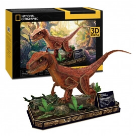 3D Παζλ Βελοσιράπτορας National Geographic 63 κομ (CF1053)