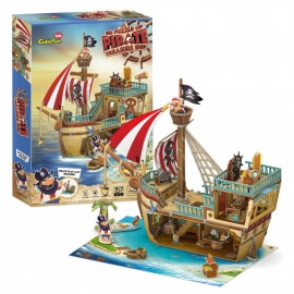 3D Παζλ Πειρατικό Πλοίο 157 κομ (CF0832)