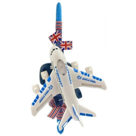 Χειροποίητη Πασχαλινή Λαμπάδα Αεροπλάνο Τηλεκατ/νο Μπλε (26.03)