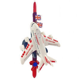 Χειροποίητη Πασχαλινή Λαμπάδα Αεροπλάνο Τηλεκατ/νο Κόκκινο (26.02)