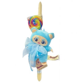 Χειροποίητη Πασχαλινή Λαμπάδα τύπου Λαμπούμπου 18cm - Onikuma Μπλε (26.63)Χειροποίητη Πασχαλινή Λαμπάδα τύπου Λαμπούμπου 18cm - Onikuma Μπλε (26.63)