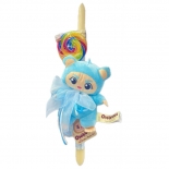 Χειροποίητη Πασχαλινή Λαμπάδα τύπου Λαμπούμπου 18cm - Onikuma Μπλε (26.63)