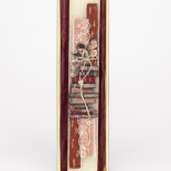 Πασχαλινή Λαμπάδα Πλακέ με Νεράιδα Βιβλία Λευκή (26057W)