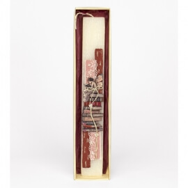 Πασχαλινή Λαμπάδα Πλακέ με Νεράιδα Βιβλία Λευκή (26057W)Πασχαλινή Λαμπάδα Πλακέ με Νεράιδα Βιβλία Λευκή (26057W)