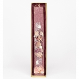 Πασχαλινή Λαμπάδα Πλακέ Κορίτσι με Λουλούδια Ροζ (26061P)